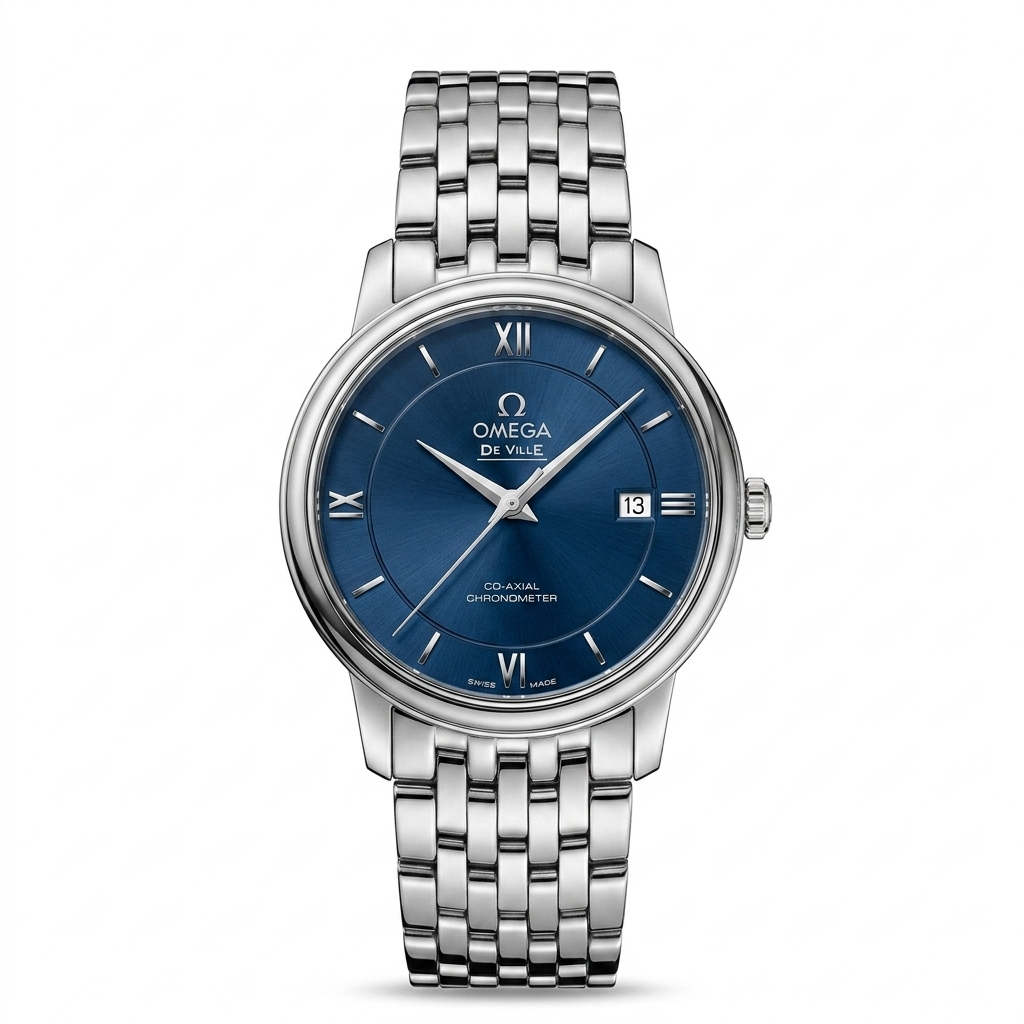 Omega De Ville Blue Dial