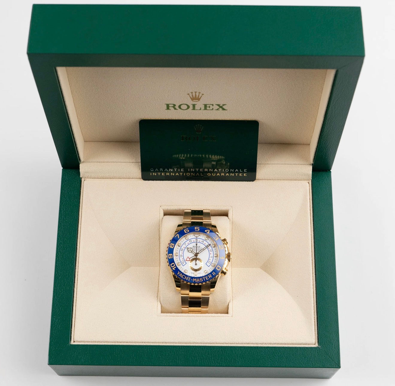 Yacht-Master II Yellow Gold White Dial
