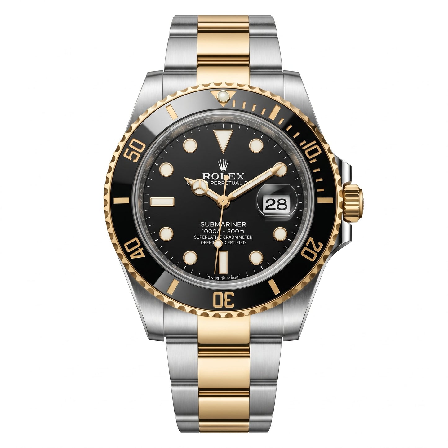 Submariner Date Black Oystersteel & Yellow Gold