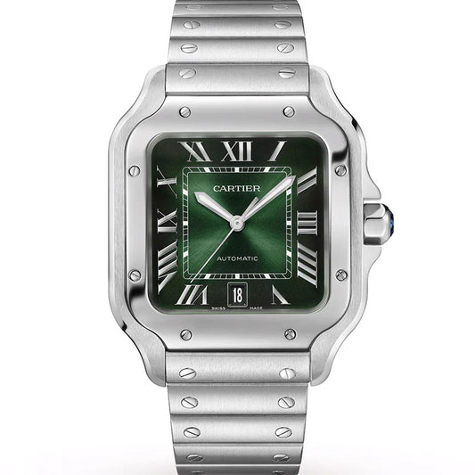 Cartier Santos Green Dial  40mm