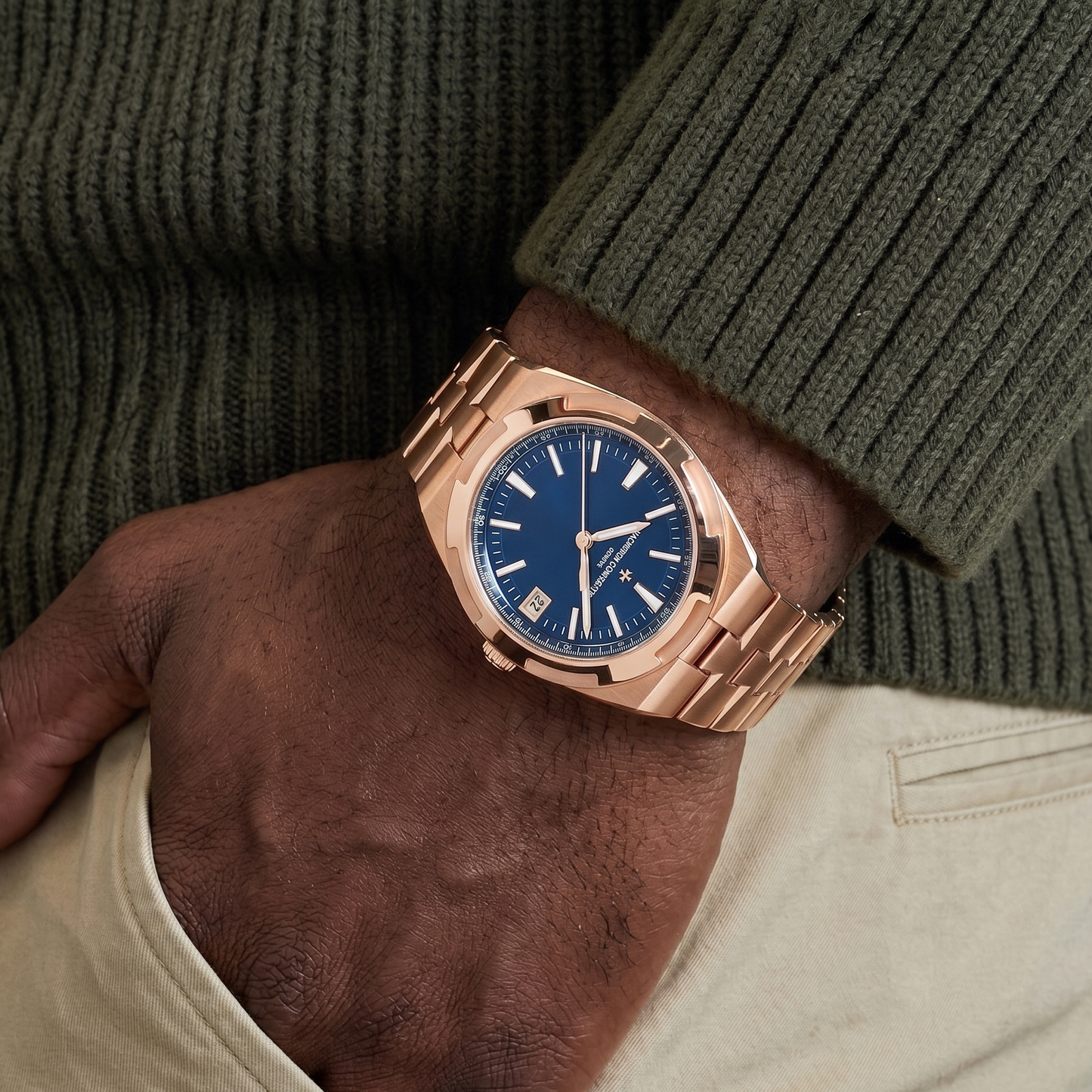 Vacheron Constantin Overseas 4500V/110R-B705 Self-Winding Rose Gold