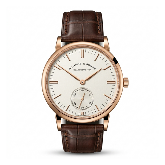 A. Lange & Sohne Saxonia Brown