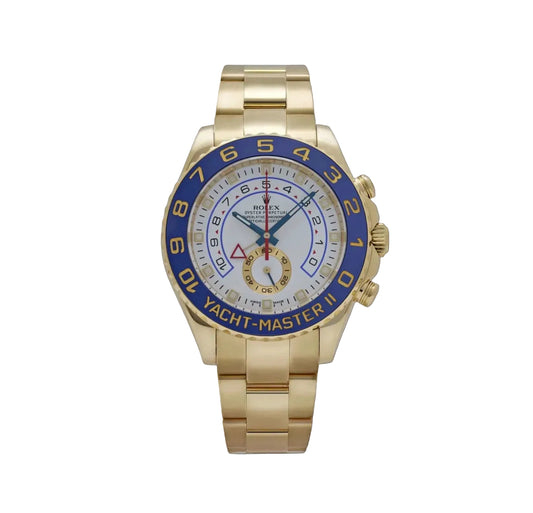 Yacht-Master II Yellow Gold White Dial