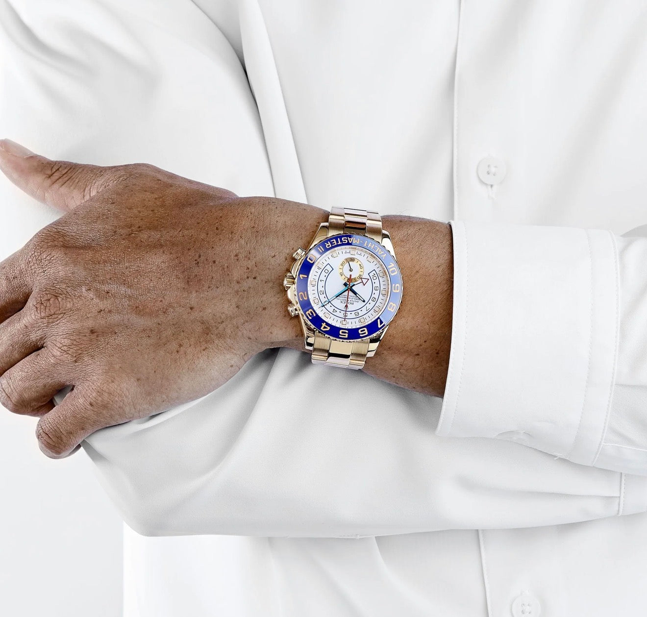 Yacht-Master II Yellow Gold White Dial