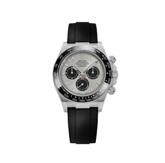 Daytona  'Ghost' White Gold Steel and Bright Black Dial