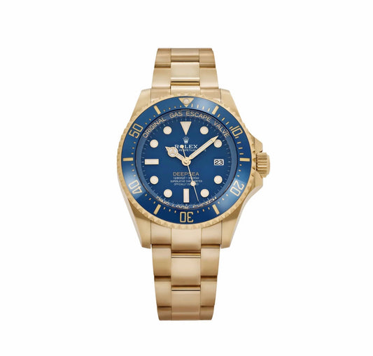 Deepsea Yellow Gold Blue Dial Oyster
