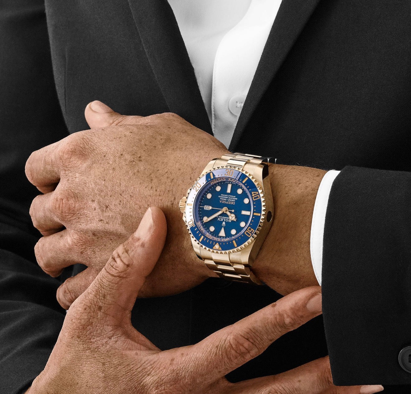 Deepsea Yellow Gold Blue Dial Oyster