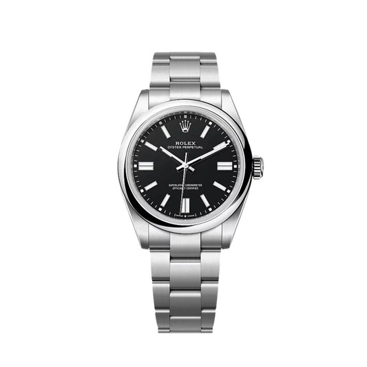 Oyster Perpetual Stainless Steel Black Dial 41 mm