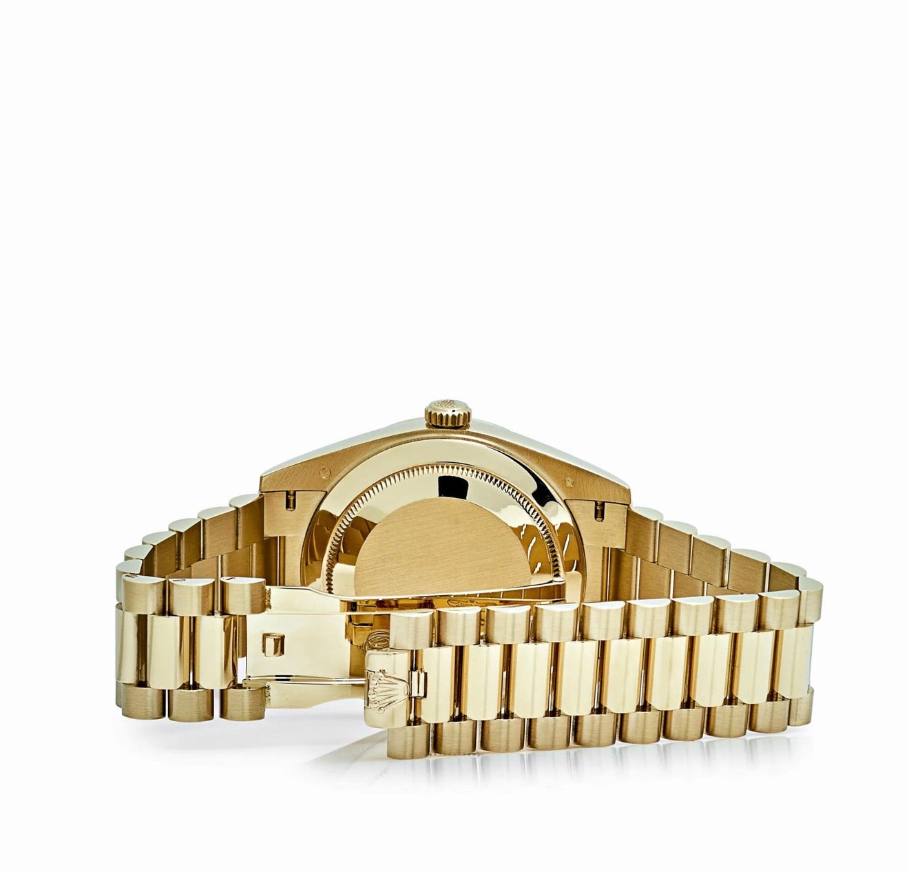 Day-Date Yellow Gold Champagne Roman Dial 40 mm