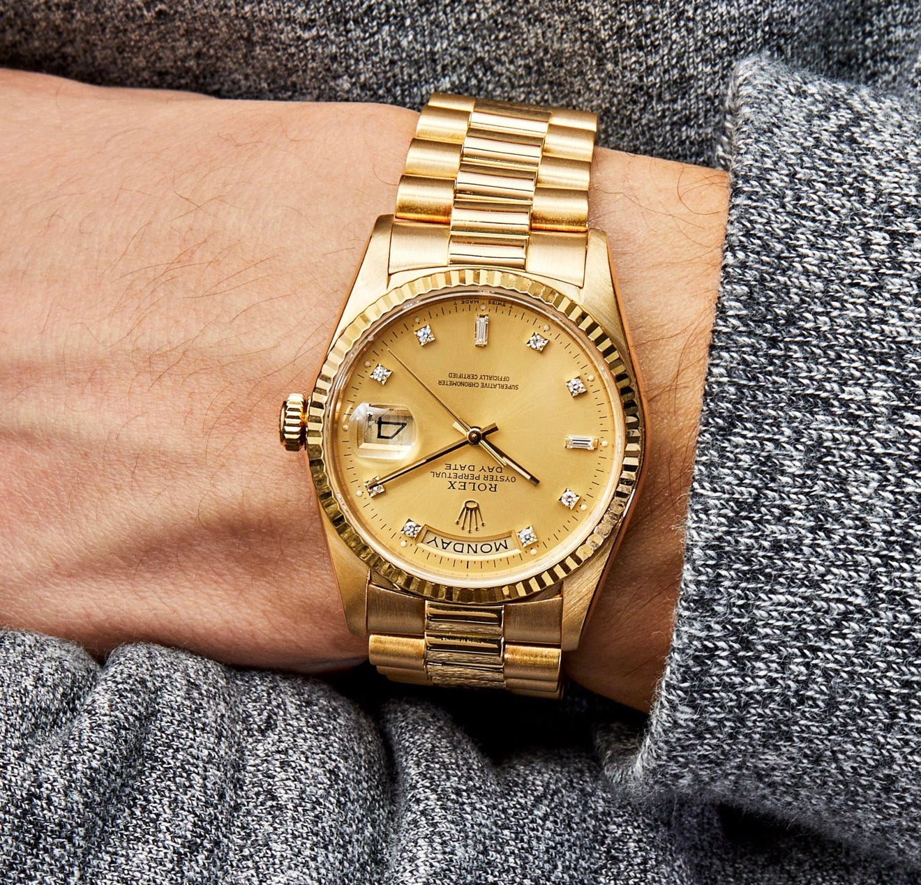 Day Date Yellow Gold Dial