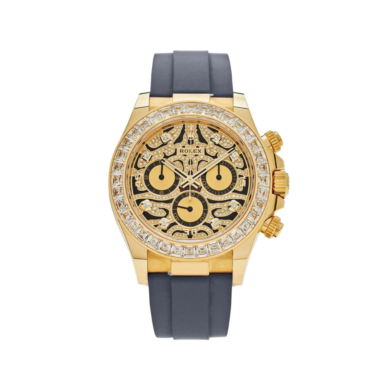 Daytona Iced Yellow Gold "Eye Of The Tiger"