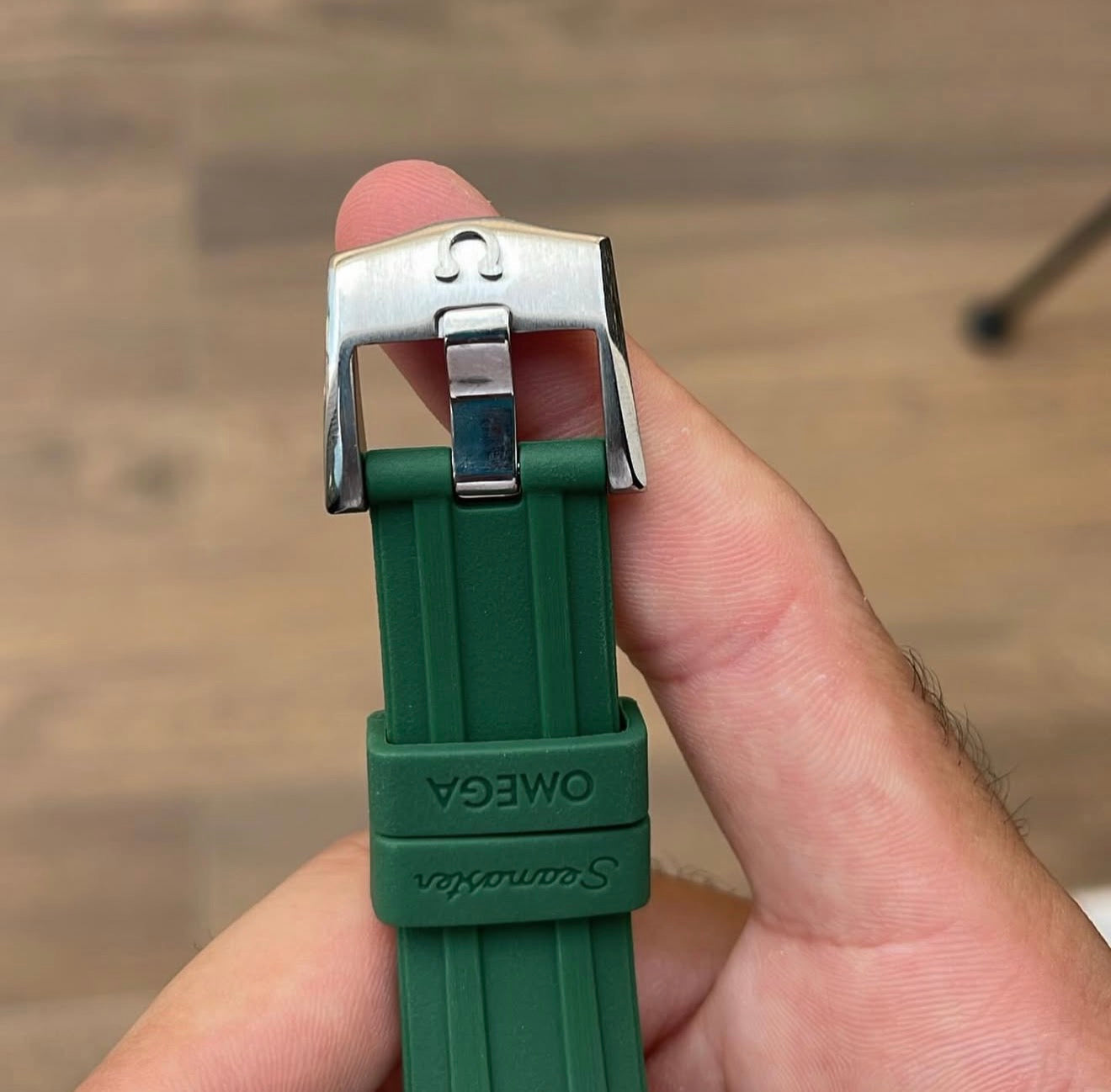Omega Seamaster Diver 300M Rubber Green