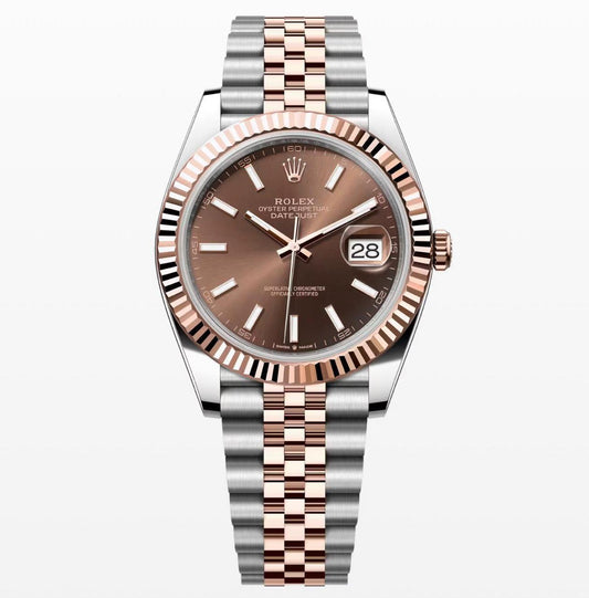 Datejust Chocolate 2 tones 41mm