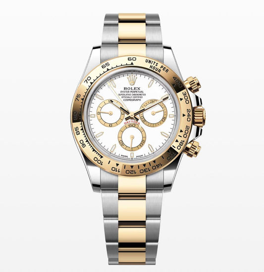 Daytona White Dial 2 tones 40mm