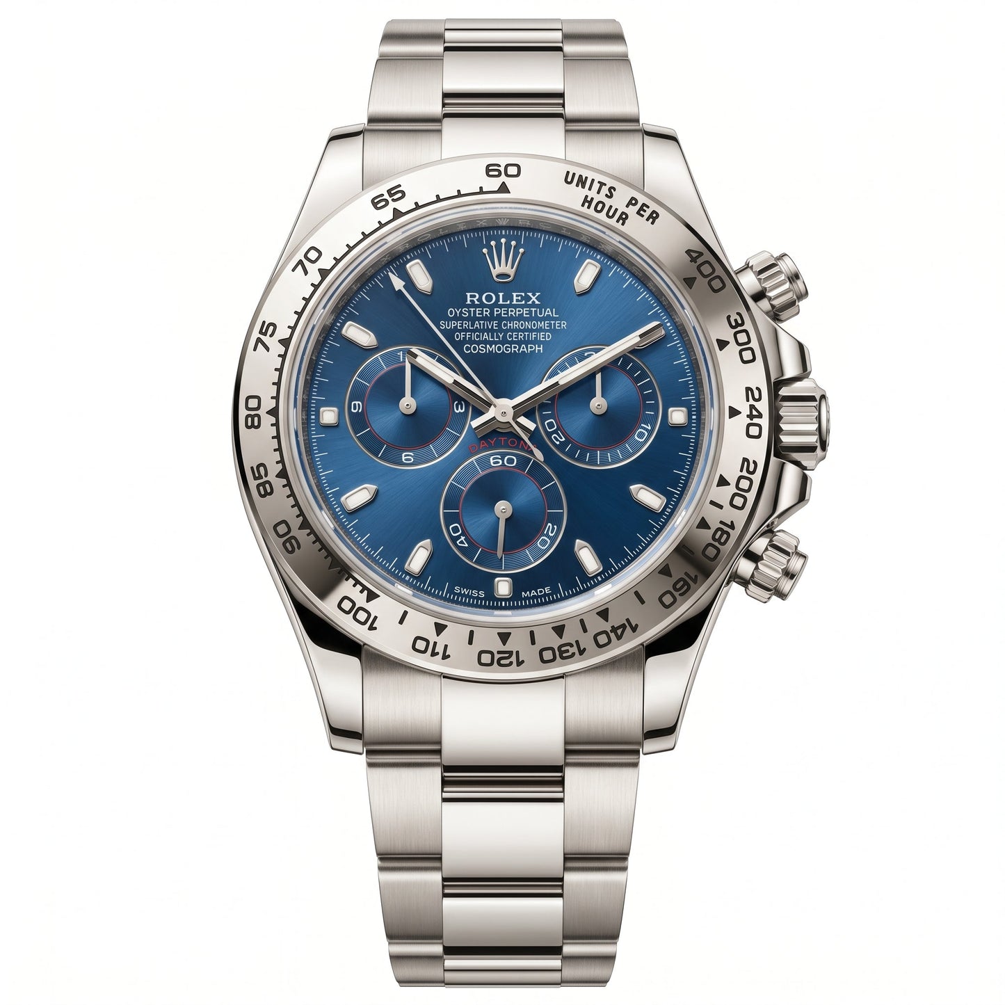 Cosmograph Daytona Silver "Blue Dial"