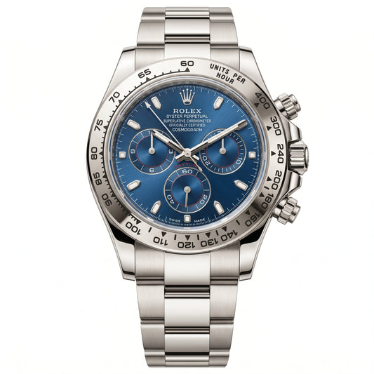 Cosmograph Daytona Silver "Blue Dial"