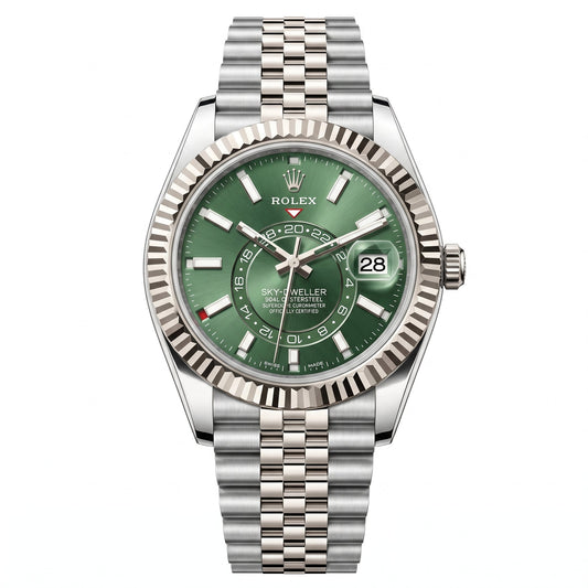 Sky-Dweller Oystersteel "Green Dial"