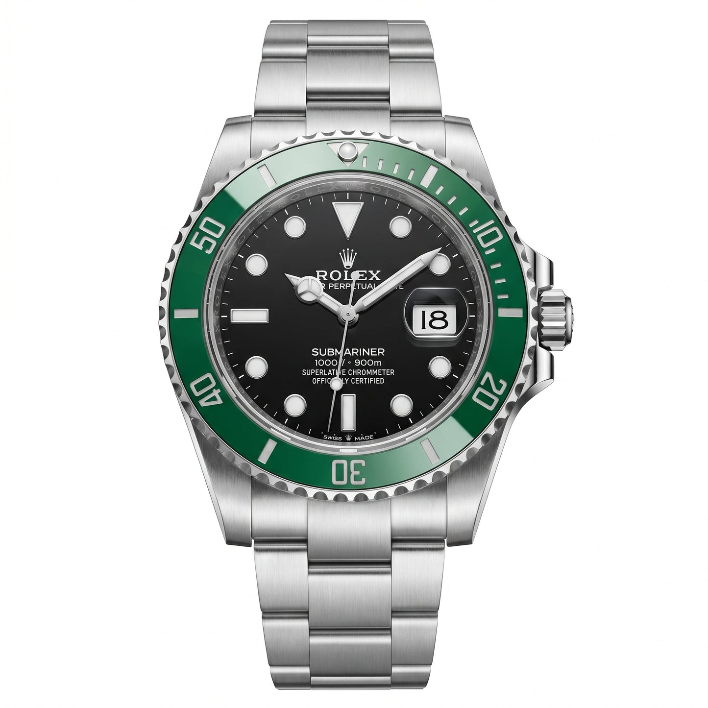 Submariner Date "Kermit" Oystersteel Green