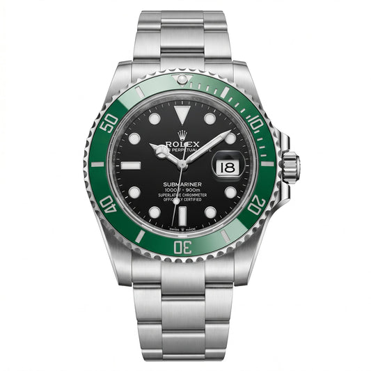 Submariner Date "Kermit" Oystersteel Green
