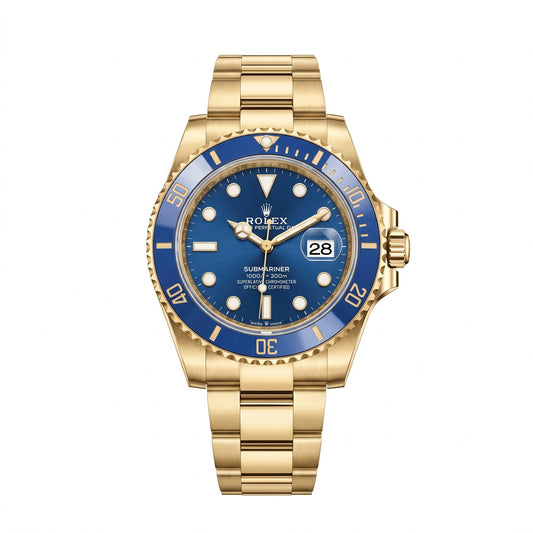 Submariner Date Full Yellow Gold "Blue Dial"
