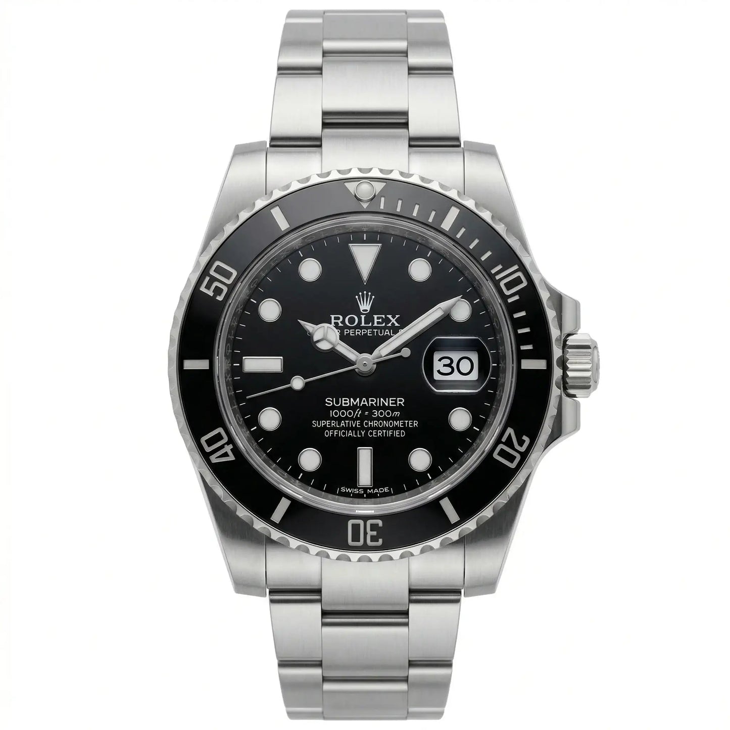 Submariner Silver Black 40 mm