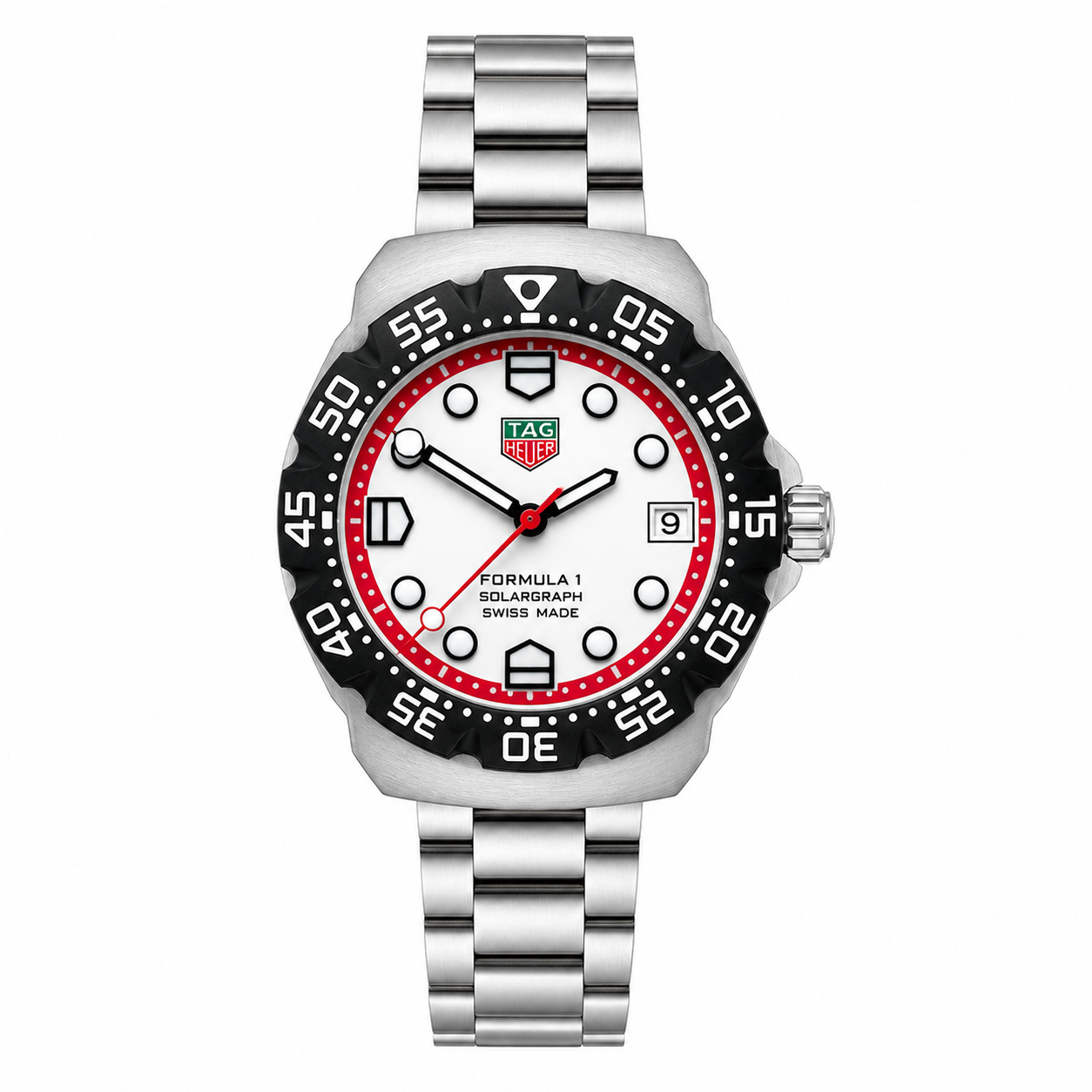 Tag Heuer Formula 1 Solargraph White WBP1111