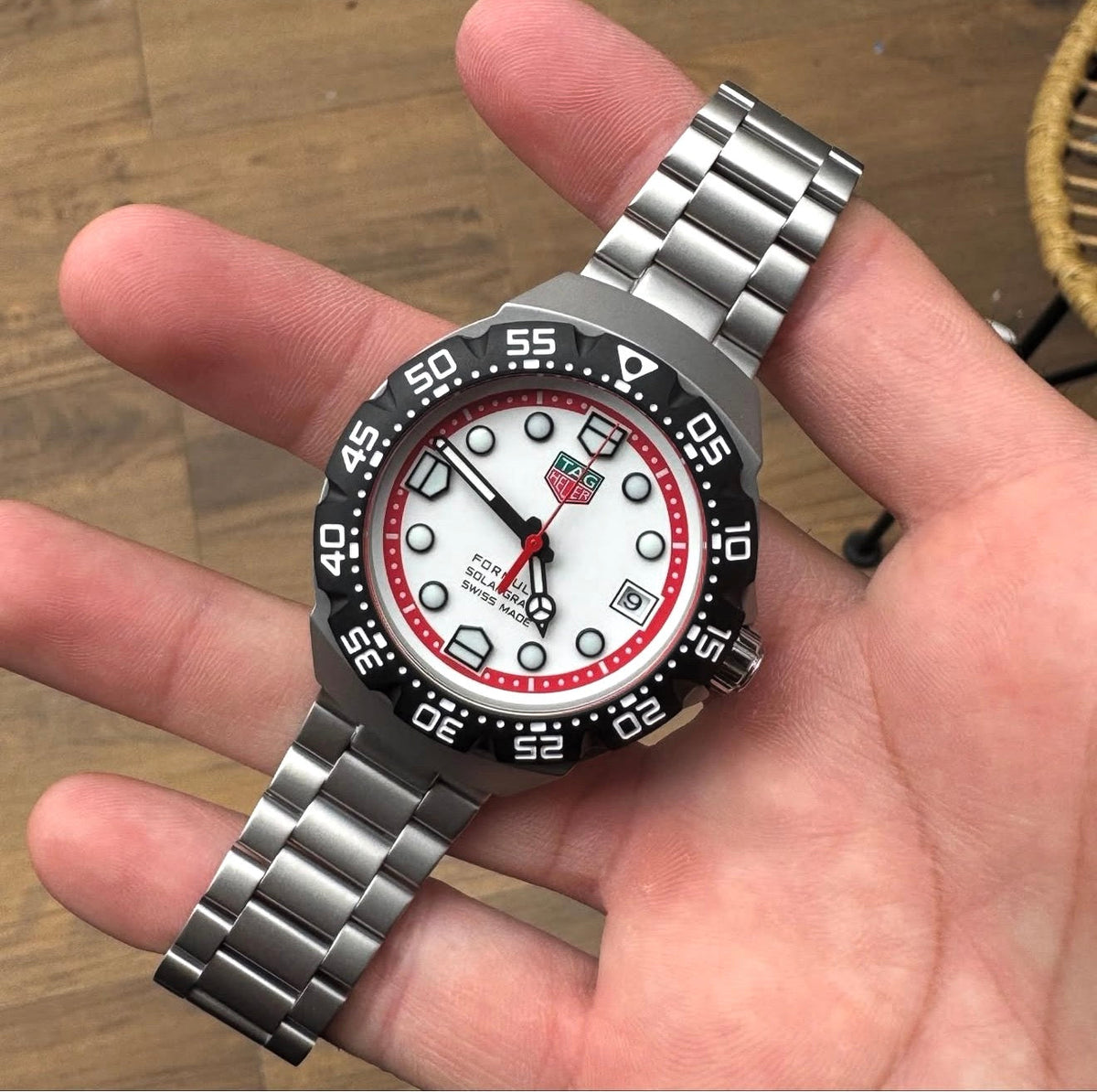 Tag Heuer Formula 1 Solargraph White WBP1111