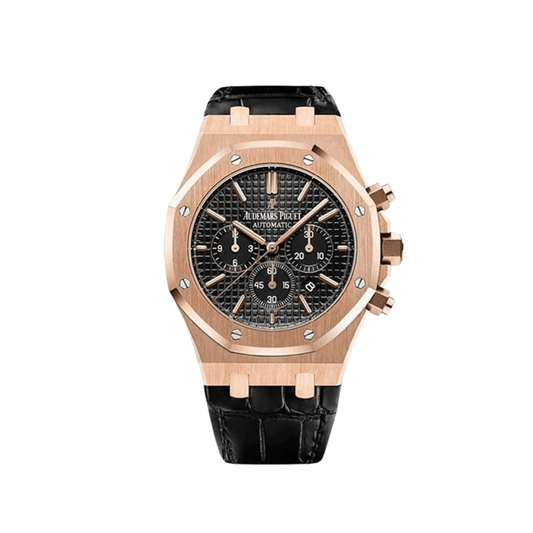 Audemars Piguet Royal Oak 26320OR.OO.D002CR.01 Chronograph Rose Gold Black Dial