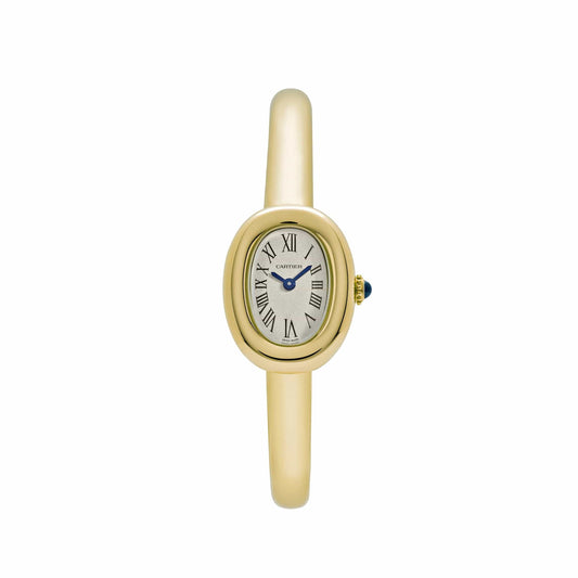 Cartier Baignoire Mini WGBA0021 'Ladies' Yellow Gold Quartz