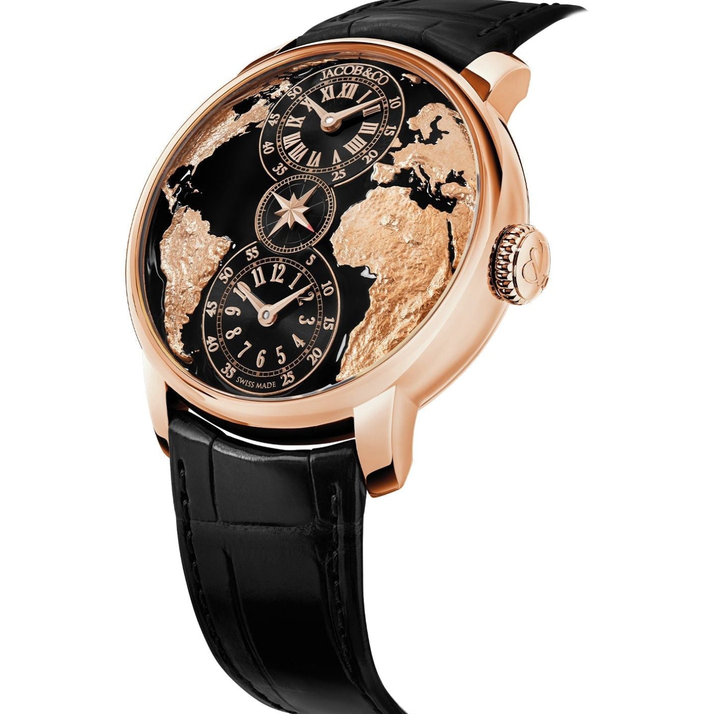 Jacob & Co. The World Is Yours Dual Time Zone 43mm