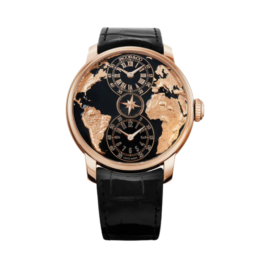 Jacob & Co. The World Is Yours Dual Time Zone 43mm