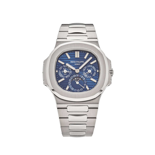 Patek Philippe Nautilus 5740/1G-001 Perpetual Calendar Moon Phases White Gold (2020)