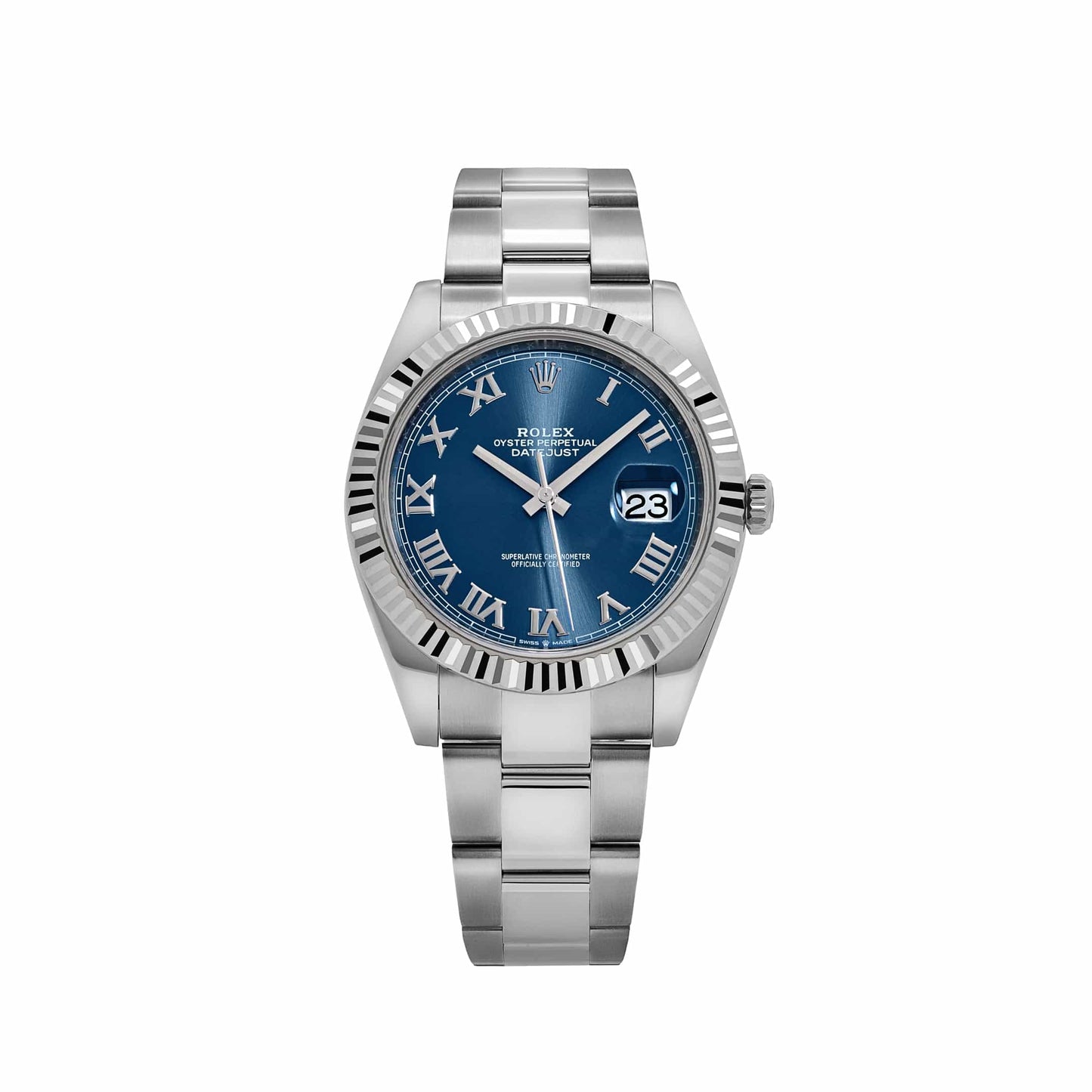 Rolex Datejust 41 126334 Stainless Steel Blue Roman Numerals Dial Oyster (2025)