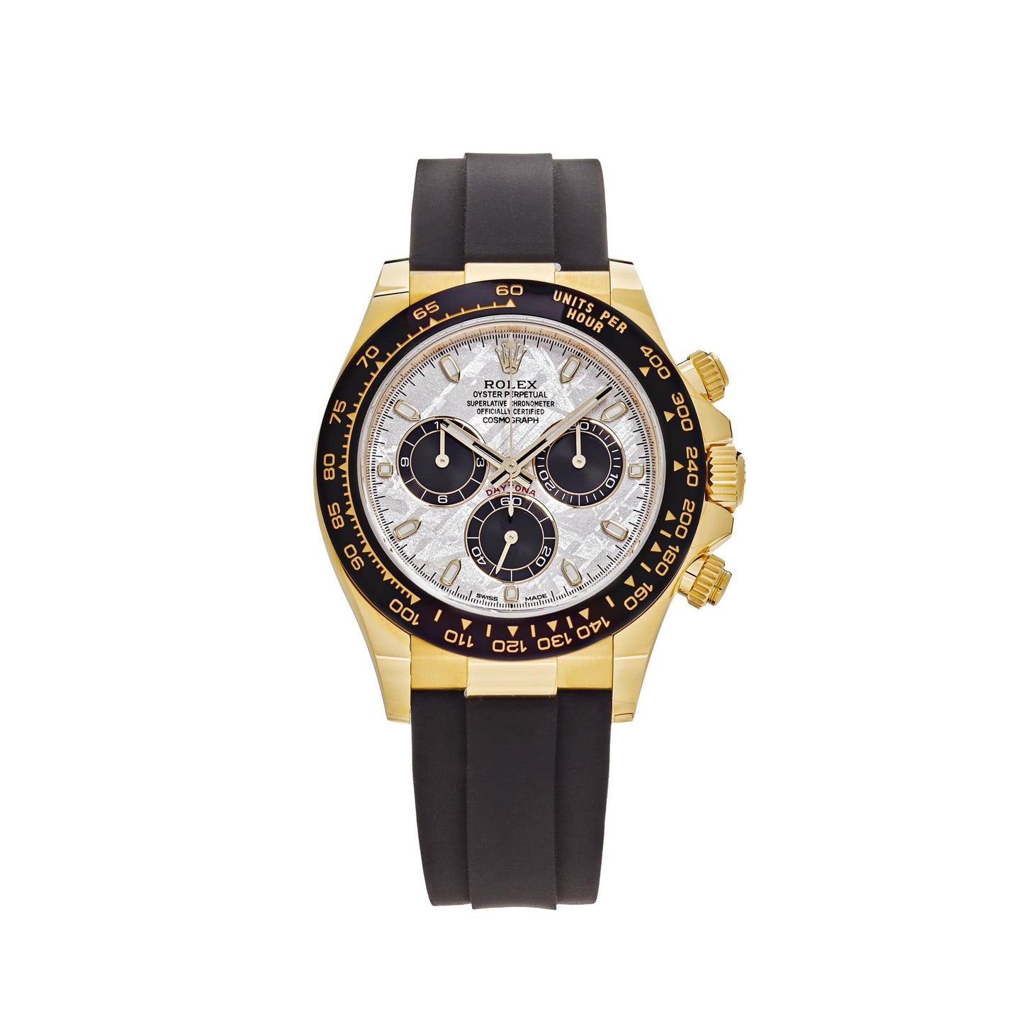 Rolex Daytona 116518LN Yellow Gold Meteorite Dial